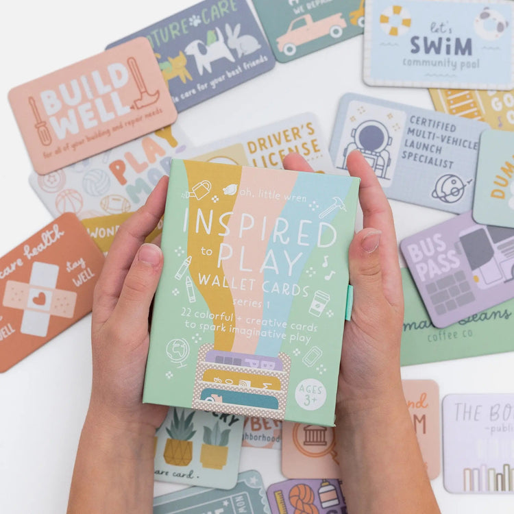 OH, LITTLE WREN | PRETEND PLAY WALLET CARDS - SERIES 1 *PRE - ORDER* by OH, LITTLE WREN - The Playful Collective