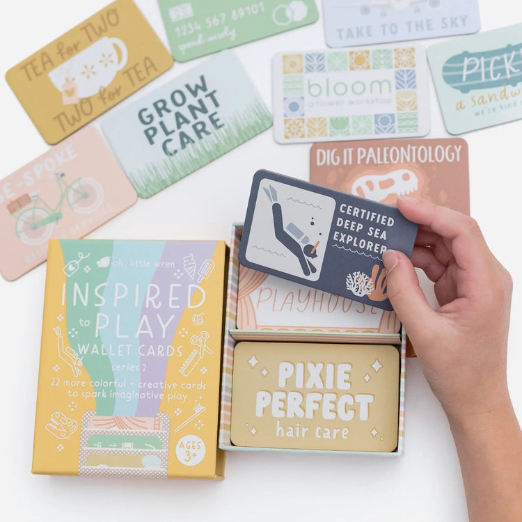 OH, LITTLE WREN | PRETEND PLAY WALLET CARDS - SERIES 2 *PRE - ORDER* by OH, LITTLE WREN - The Playful Collective