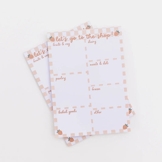 OH, LITTLE WREN | SHOPPING LIST PRETEND PLAY NOTEPAD *PRE - ORDER* by OH, LITTLE WREN - The Playful Collective