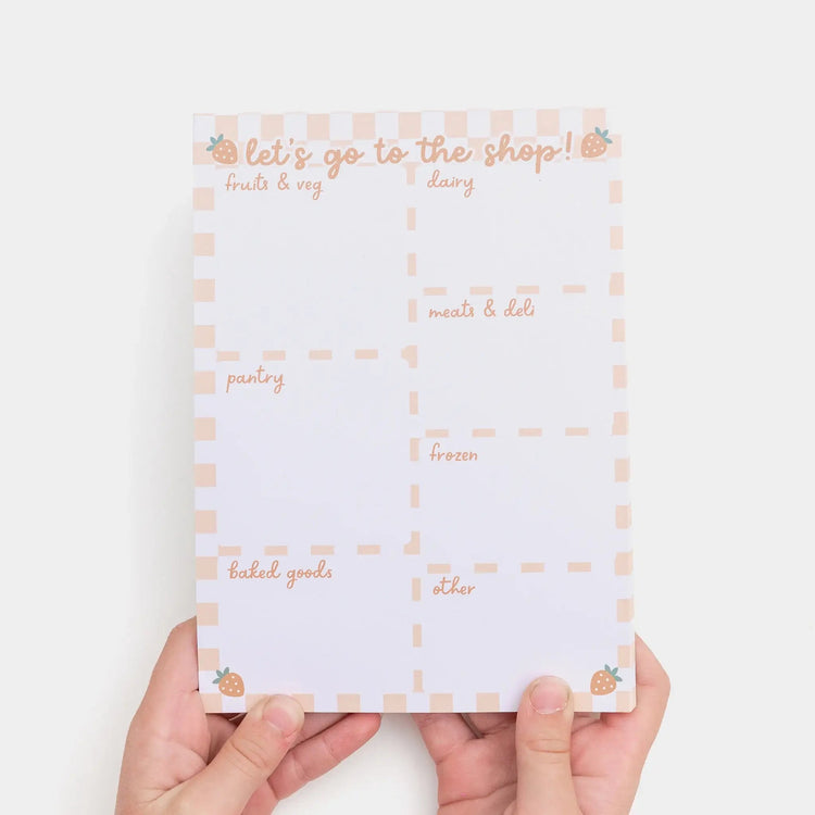 OH, LITTLE WREN | SHOPPING LIST PRETEND PLAY NOTEPAD *PRE - ORDER* by OH, LITTLE WREN - The Playful Collective