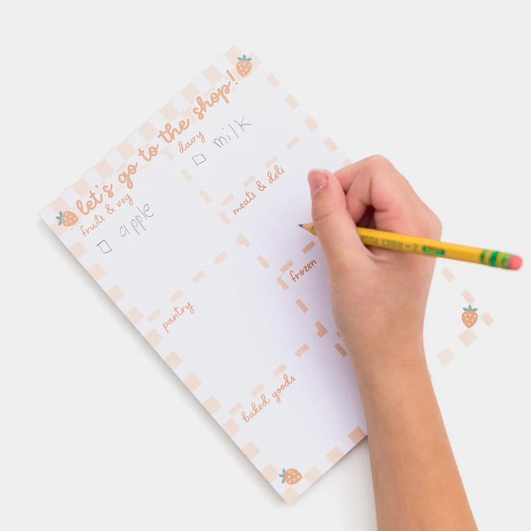 OH, LITTLE WREN | SHOPPING LIST PRETEND PLAY NOTEPAD *PRE - ORDER* by OH, LITTLE WREN - The Playful Collective