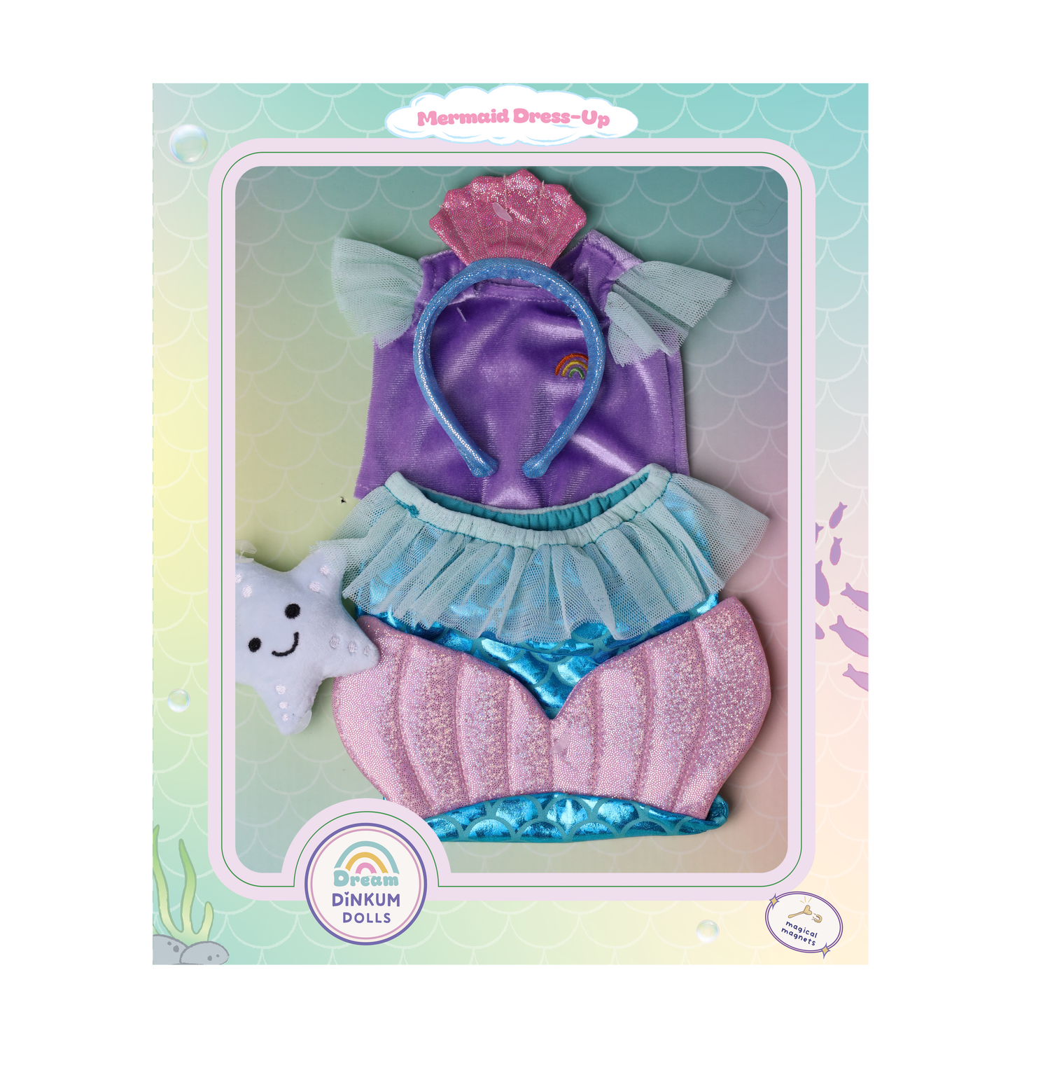 OLLI ELLA | DINKUM DOLL MERMAID DRESS-UP SET by OLLI ELLA - The Playful Collective