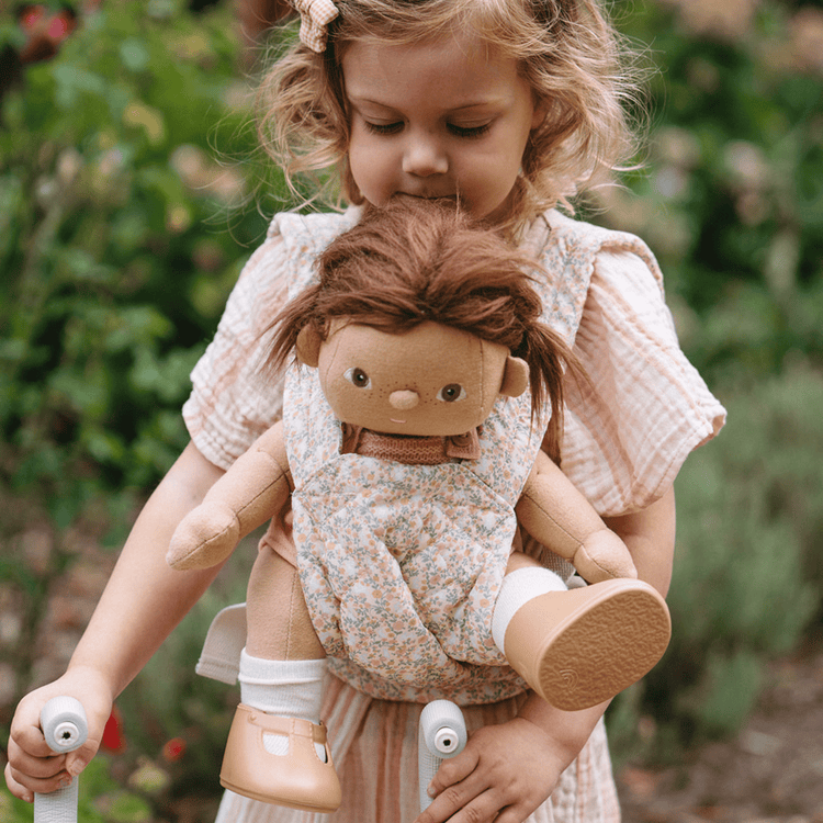 OLLI ELLA | DINKUM DOLLS QUILTED CARRIER - GARDEN FLORAL by OLLI ELLA - The Playful Collective