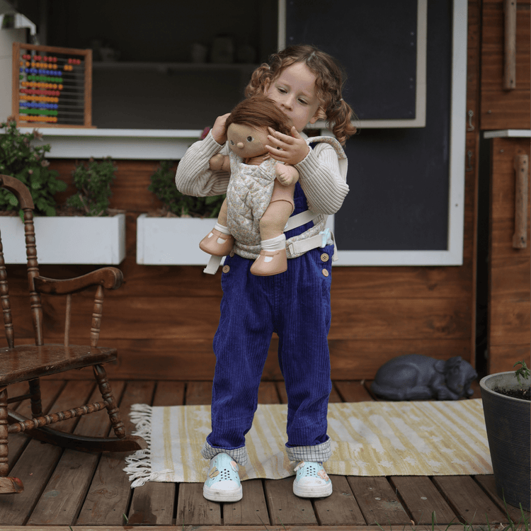 OLLI ELLA | DINKUM DOLLS QUILTED CARRIER - GARDEN FLORAL by OLLI ELLA - The Playful Collective