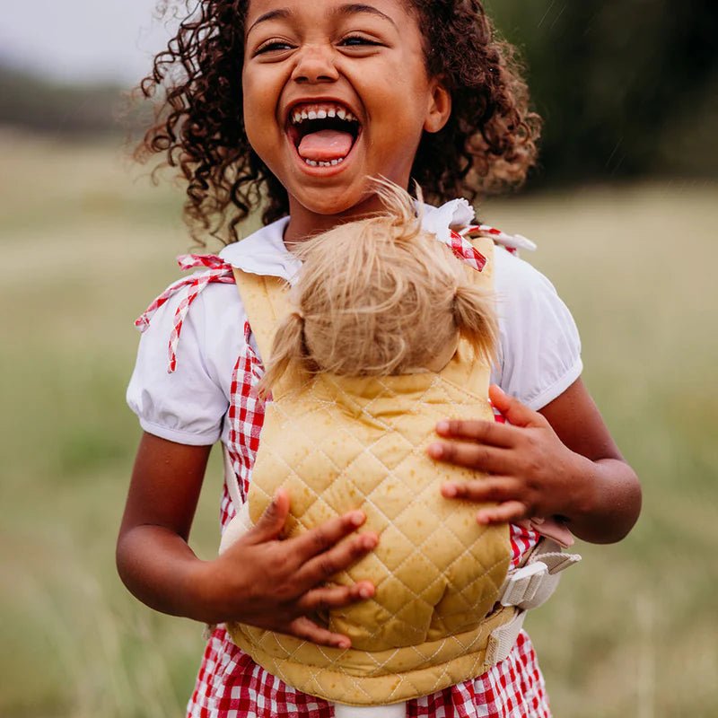 OLLI ELLA | DINKUM DOLLS QUILTED CARRIER - HONEY *PRE - ORDER* by OLLI ELLA - The Playful Collective