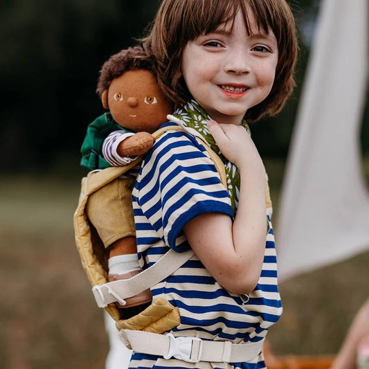 OLLI ELLA | DINKUM DOLLS QUILTED CARRIER - HONEY *PRE - ORDER* by OLLI ELLA - The Playful Collective