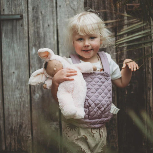OLLI ELLA | DINKUM DOLLS QUILTED CARRIER - LAVENDER *PRE - ORDER* by OLLI ELLA - The Playful Collective
