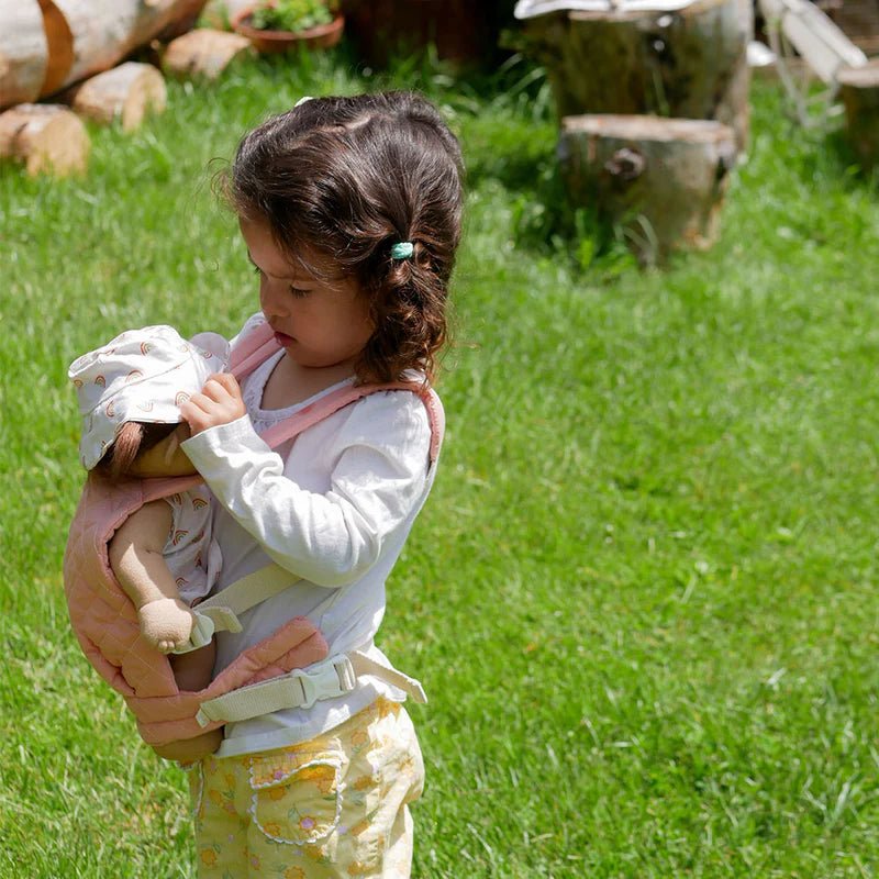 OLLI ELLA | DINKUM DOLLS QUILTED CARRIER - ROSE *PRE - ORDER* by OLLI ELLA - The Playful Collective