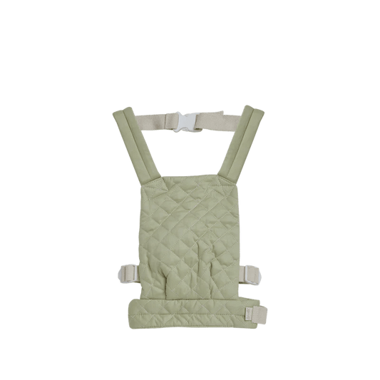 OLLI ELLA | DINKUM DOLLS QUILTED CARRIER - SAGE *PRE - ORDER* by OLLI ELLA - The Playful Collective
