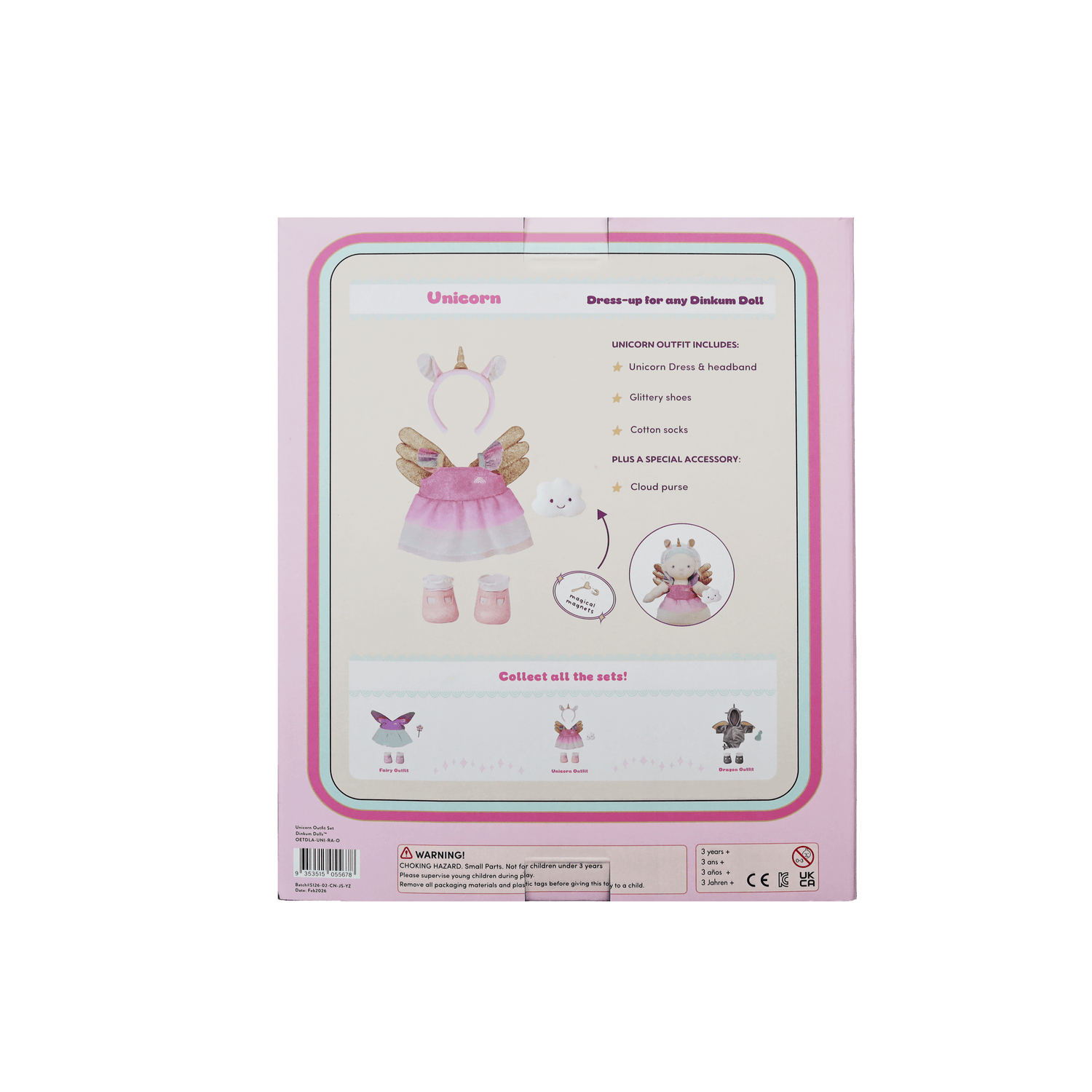 OLLI ELLA | DINKUM OUTFIT SET - UNICORN by OLLI ELLA - The Playful Collective