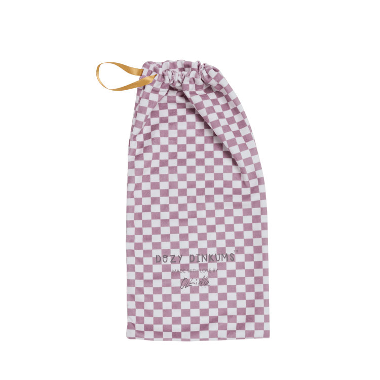 OLLI ELLA | DOZY DINKUM - PLUM CHECK by OLLI ELLA - The Playful Collective