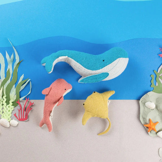 OLLI ELLA | HOLDIE SET - OCEAN ANIMALS by OLLI ELLA - The Playful Collective