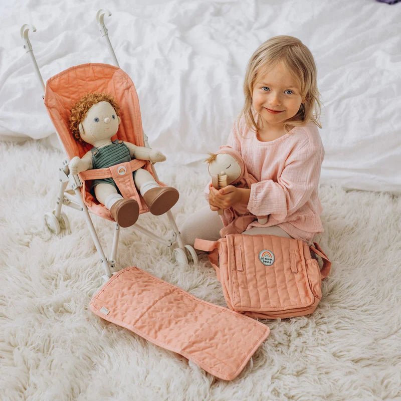 OLLI ELLA | SOLLIE STROLLER - ROSE *PRE - ORDER* by OLLI ELLA - The Playful Collective