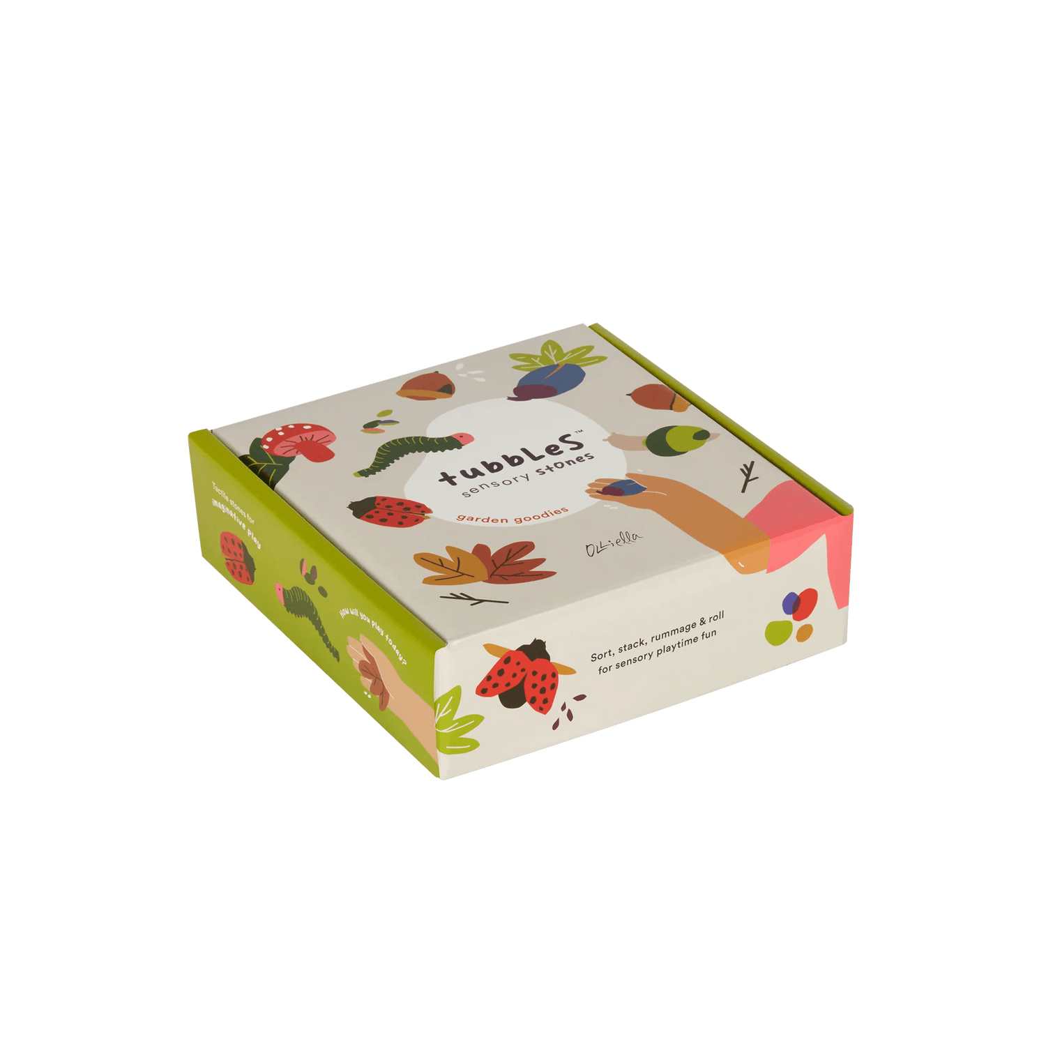 OLLI ELLA | TUBBLES - SENSORY STONES - GARDEN GOODIES by OLLI ELLA - The Playful Collective