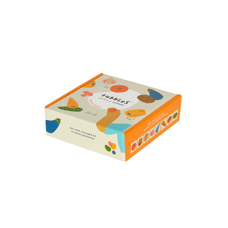 OLLI ELLA | TUBBLES - SENSORY STONES - VIBRANT VEGGIES by OLLI ELLA - The Playful Collective