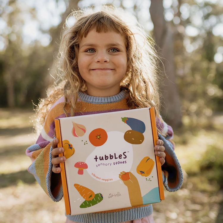 OLLI ELLA | TUBBLES - SENSORY STONES - VIBRANT VEGGIES by OLLI ELLA - The Playful Collective