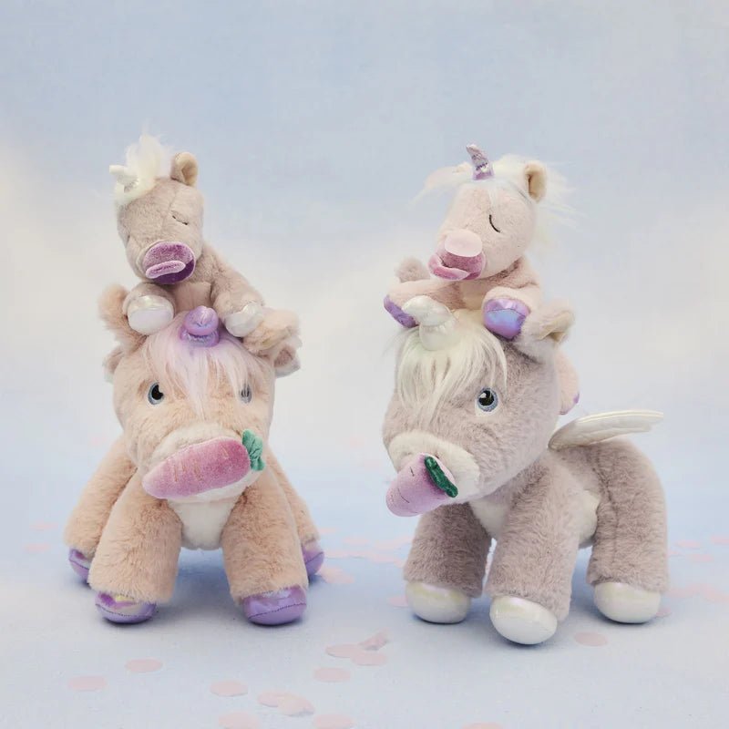 OLLI ELLA | UNICORN BINKY BABY GLITTER - PURPLE by OLLI ELLA - The Playful Collective