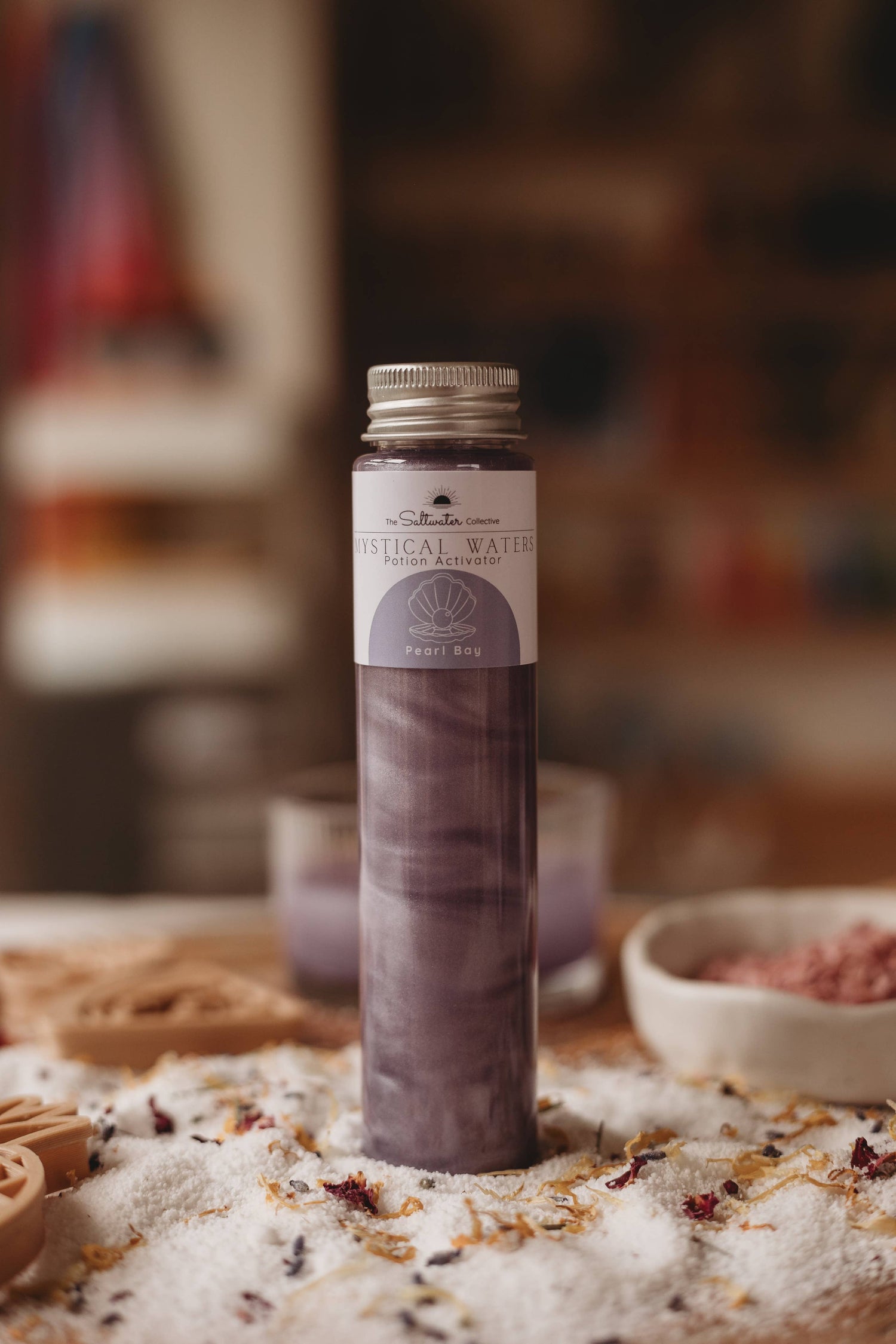 PEARL BAY - SHIMMERING POTION PLAY ACTIVATOR - POTION PLAY INGREDIENT by THE SALTWATER COLLECTIVE - The Playful Collective