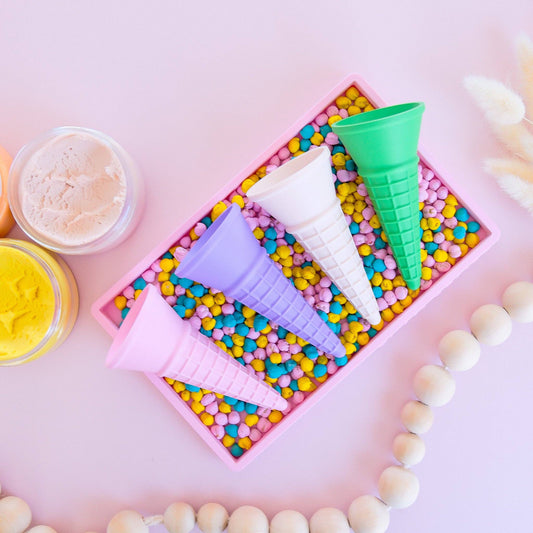 PLAY SENSE | ECO ICE CREAM CONE - PURPLE by PLAY SENSE - The Playful Collective