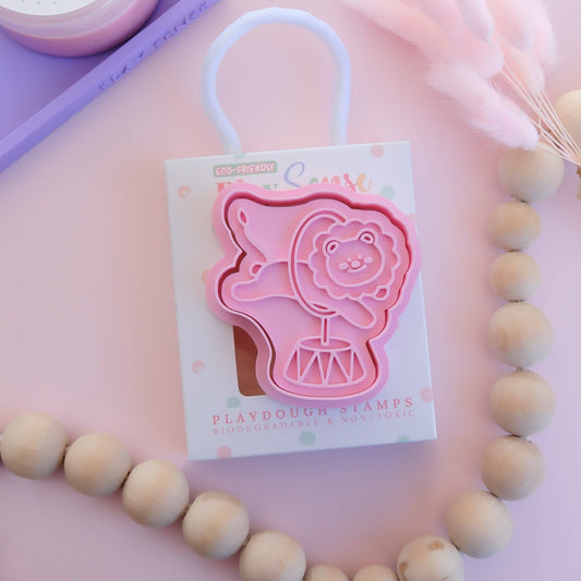 PLAY SENSE | ECO PLAYDOUGH STAMP - CIRCUS LION by PLAY SENSE - The Playful Collective