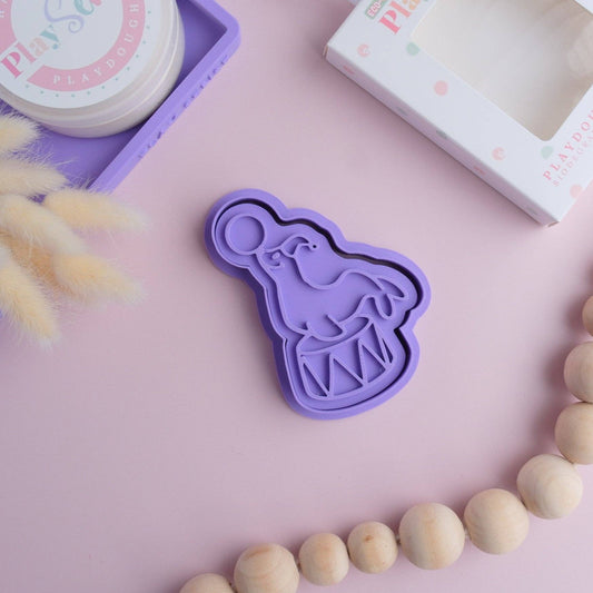 PLAY SENSE | ECO PLAYDOUGH STAMP - CIRCUS SEA LION by PLAY SENSE - The Playful Collective