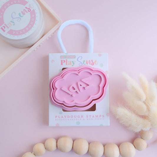 PLAY SENSE | ECO PLAYDOUGH STAMP - COMIC BOOK ZAP by PLAY SENSE - The Playful Collective