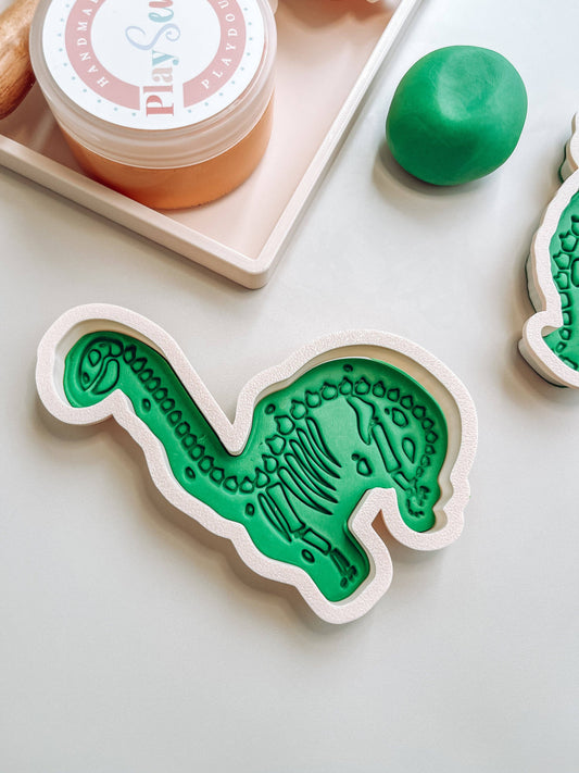 PLAY SENSE | ECO PLAYDOUGH STAMP - DINOSAUR FOUR by PLAY SENSE - The Playful Collective
