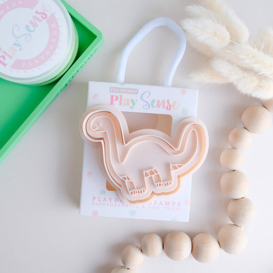 PLAY SENSE | ECO PLAYDOUGH STAMP - DINOSAUR FOUR by PLAY SENSE - The Playful Collective