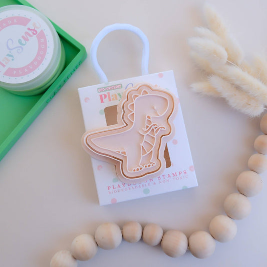 PLAY SENSE | ECO PLAYDOUGH STAMP - DINOSAUR SEVEN by PLAY SENSE - The Playful Collective