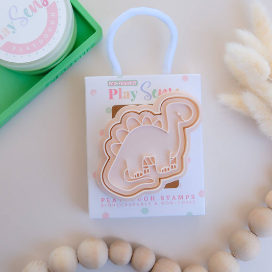 PLAY SENSE | ECO PLAYDOUGH STAMP - DINOSAUR SIX by PLAY SENSE - The Playful Collective