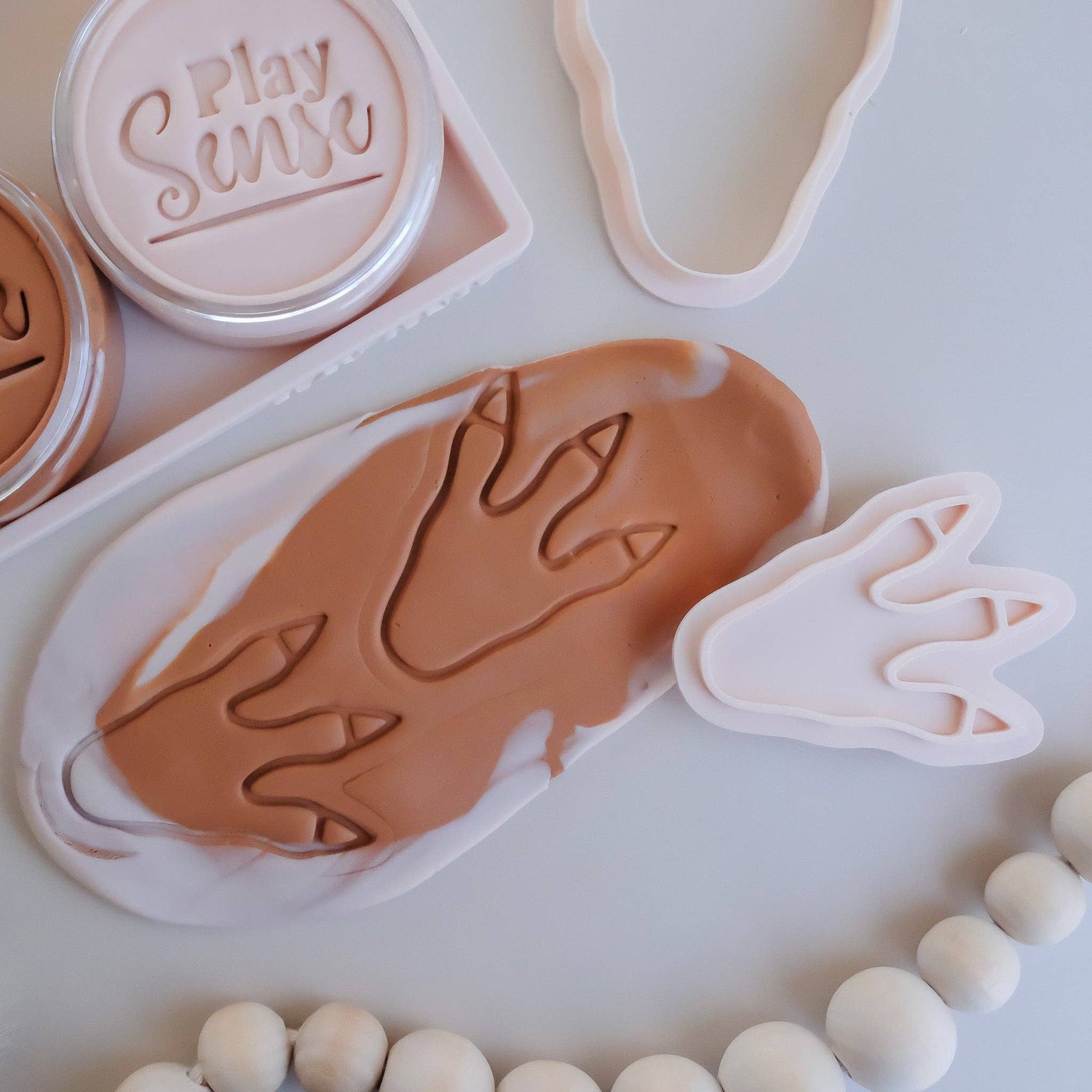 PLAY SENSE | ECO PLAYDOUGH STAMP - DINOSAUR THREE by PLAY SENSE - The Playful Collective