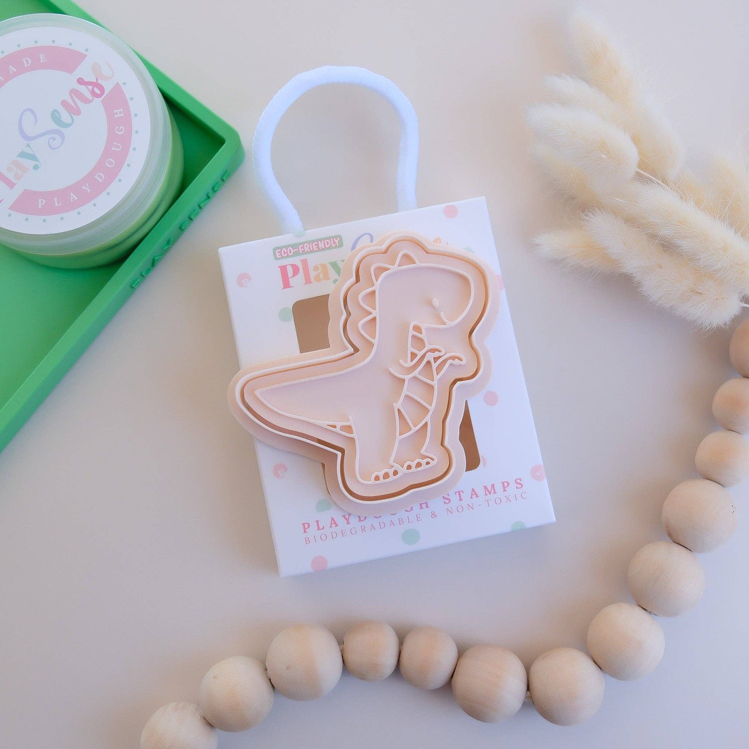 PLAY SENSE | ECO PLAYDOUGH STAMP - DINOSAUR THREE by PLAY SENSE - The Playful Collective