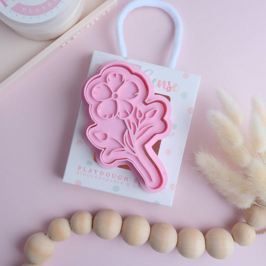 PLAY SENSE | ECO PLAYDOUGH STAMP - FLOWER THREE by PLAY SENSE - The Playful Collective