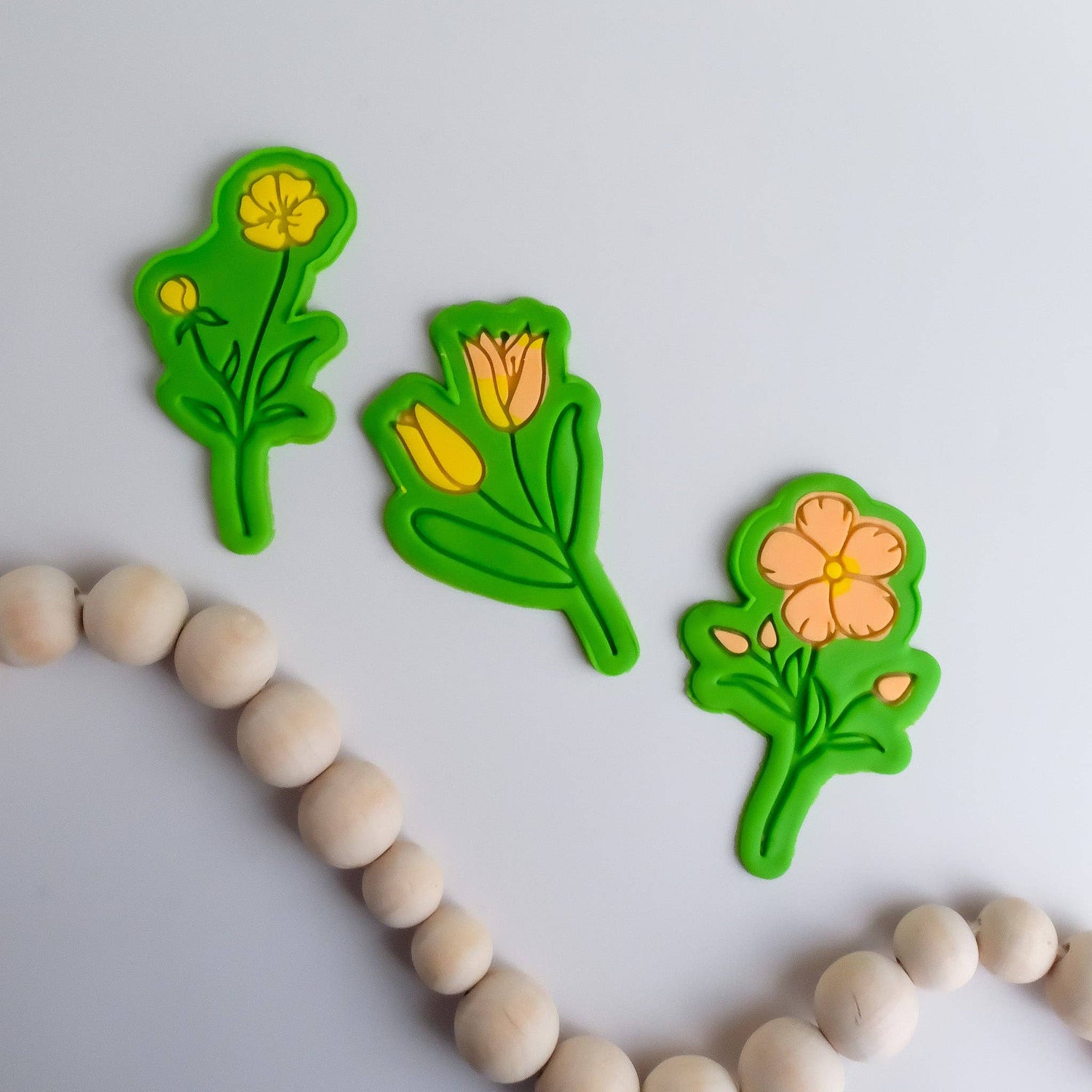 PLAY SENSE | ECO PLAYDOUGH STAMP - FLOWER THREE by PLAY SENSE - The Playful Collective