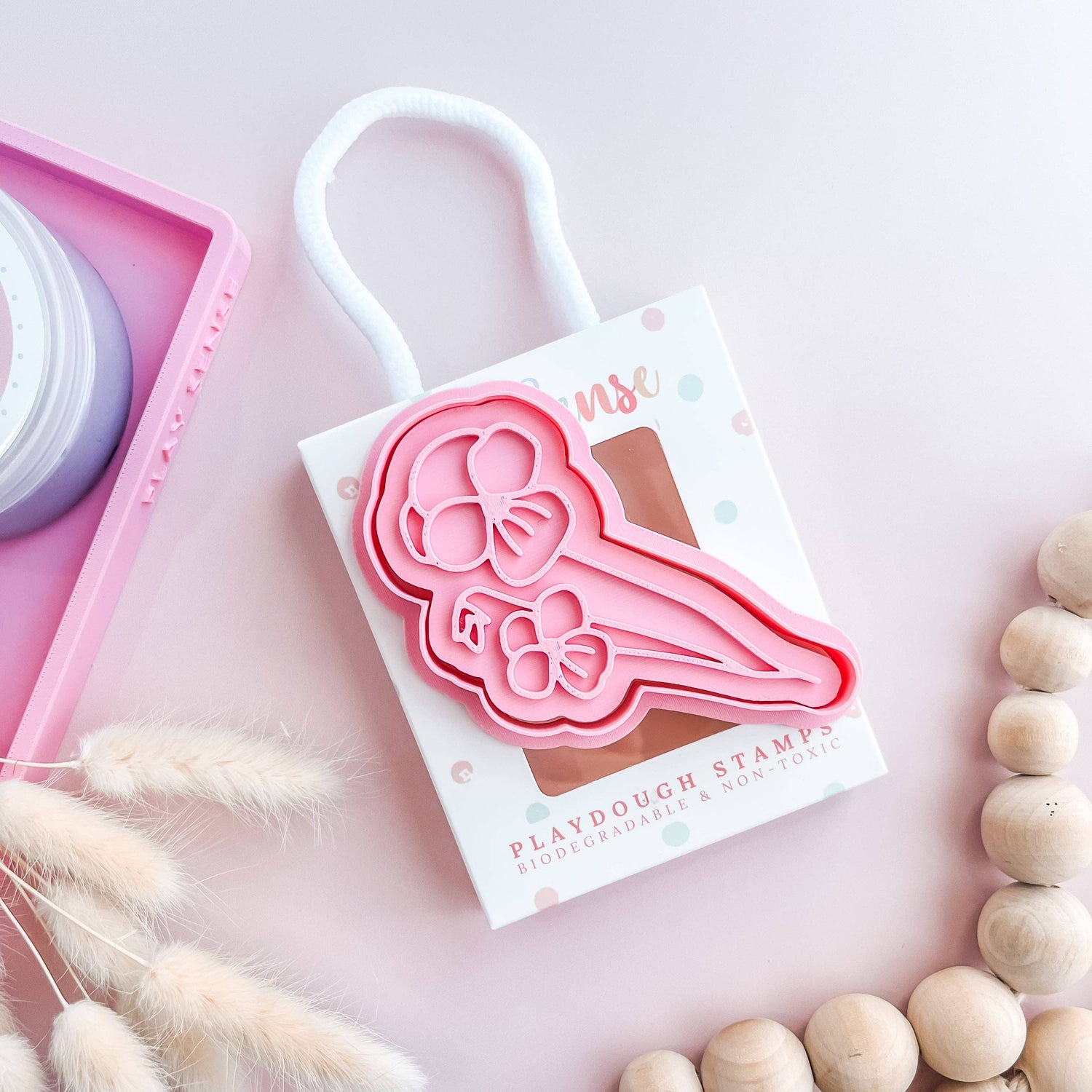 PLAY SENSE | ECO PLAYDOUGH STAMP - FLOWER TWO by PLAY SENSE - The Playful Collective