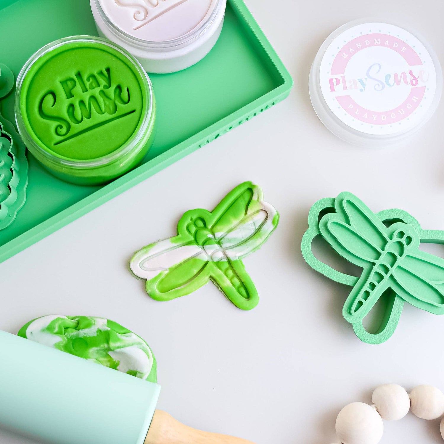 PLAY SENSE | ECO PLAYDOUGH STAMP - INSECTS TWO by PLAY SENSE - The Playful Collective