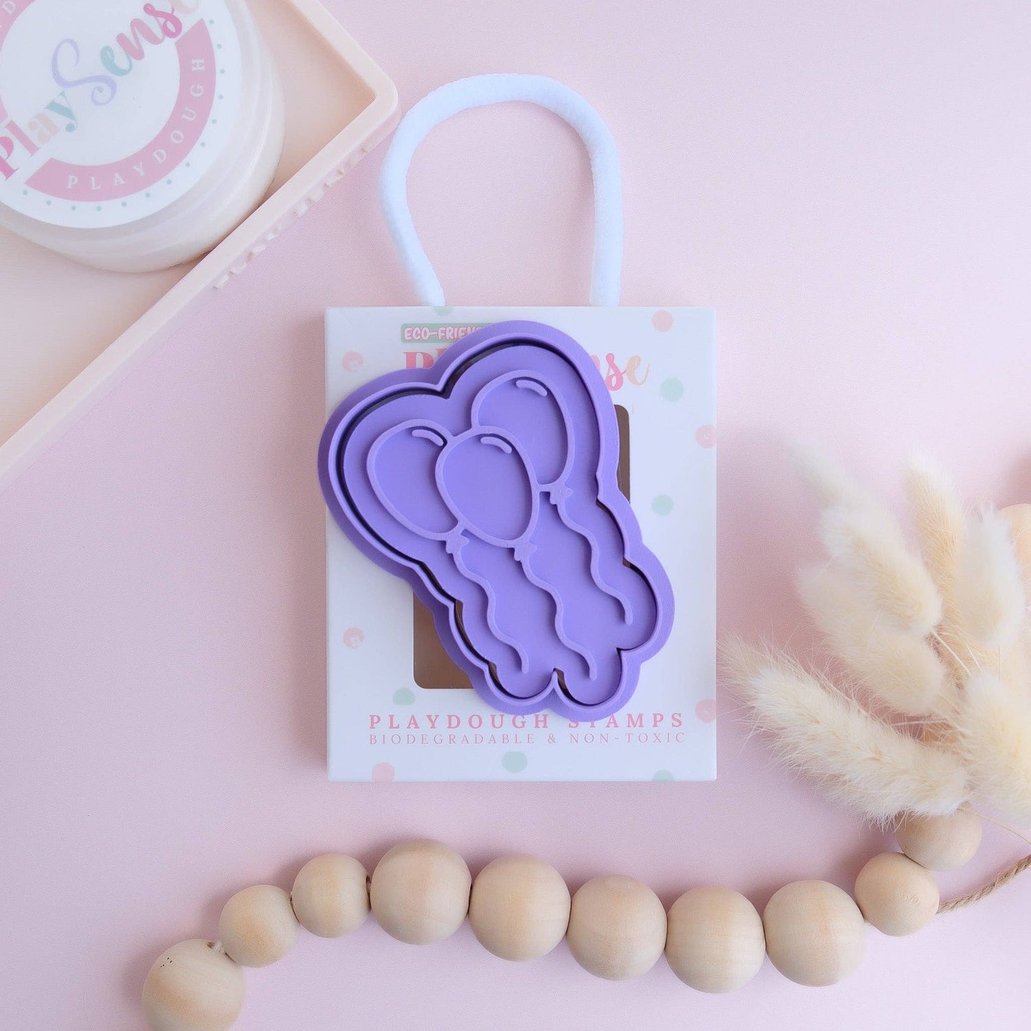 PLAY SENSE | ECO PLAYDOUGH STAMP - PARTY BALLOONS by PLAY SENSE - The Playful Collective