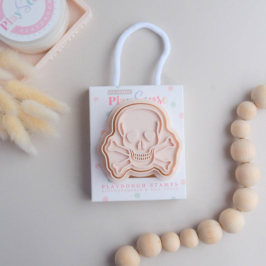 PLAY SENSE | ECO PLAYDOUGH STAMP - PIRATE SKULL by PLAY SENSE - The Playful Collective