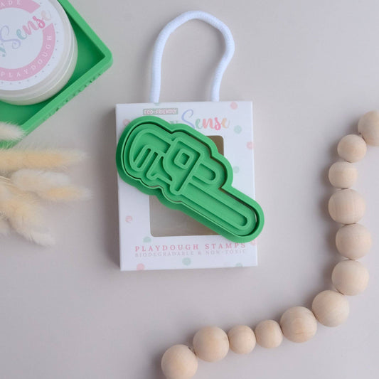 PLAY SENSE | ECO PLAYDOUGH STAMP - TOOL PIPE WRENCH by PLAY SENSE - The Playful Collective