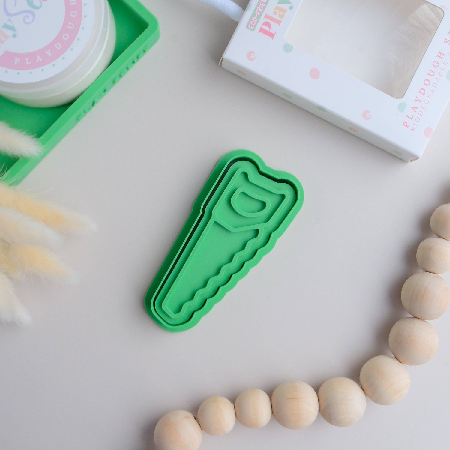 PLAY SENSE | ECO PLAYDOUGH STAMP - TOOL SAW by PLAY SENSE - The Playful Collective