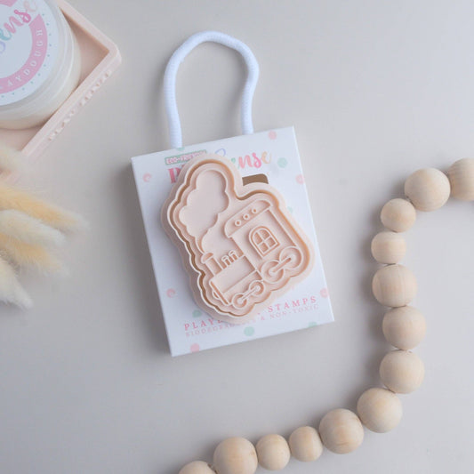 PLAY SENSE | ECO PLAYDOUGH STAMP - TRAIN by PLAY SENSE - The Playful Collective
