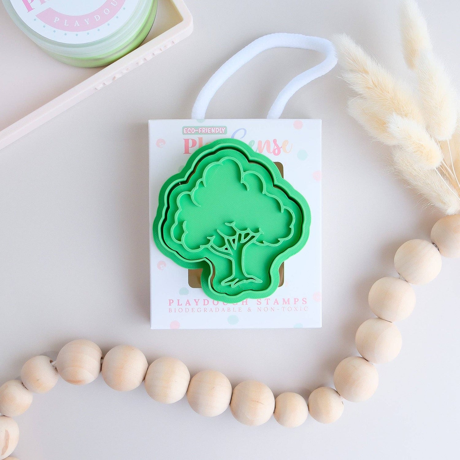 PLAY SENSE | ECO PLAYDOUGH STAMP - TREE THREE by PLAY SENSE - The Playful Collective