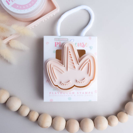 PLAY SENSE | ECO PLAYDOUGH STAMP - UNICORN TWO by PLAY SENSE - The Playful Collective