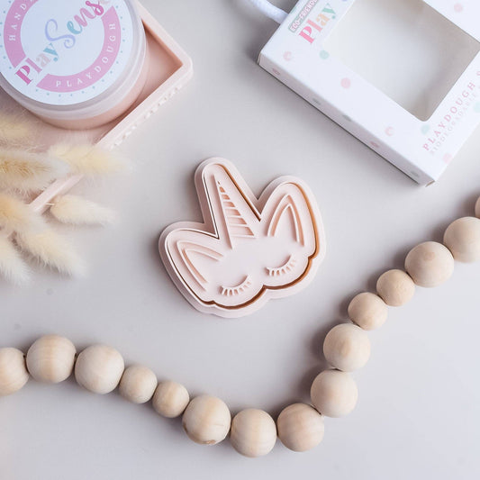PLAY SENSE | ECO PLAYDOUGH STAMP - UNICORN TWO by PLAY SENSE - The Playful Collective