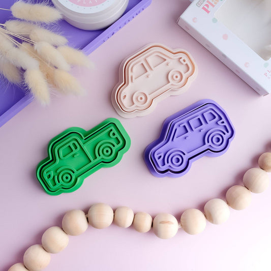 PLAY SENSE | ECO PLAYDOUGH STAMP - VEHICLE ONE by PLAY SENSE - The Playful Collective