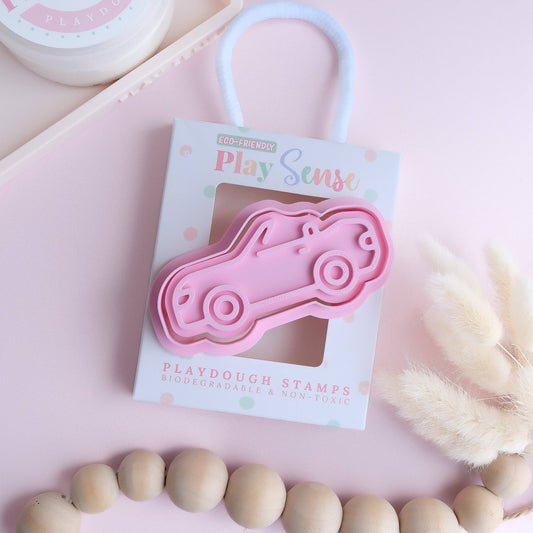 PLAY SENSE | ECO PLAYDOUGH STAMP - VEHICLE THREE by PLAY SENSE - The Playful Collective