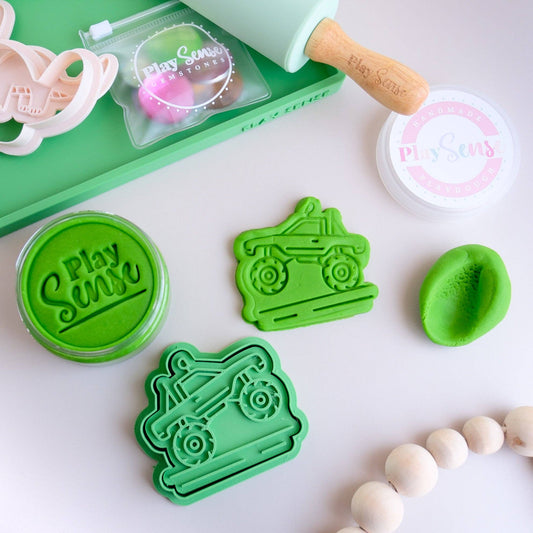 PLAY SENSE | ECO PLAYDOUGH STAMP - VEHICLE TWO by PLAY SENSE - The Playful Collective