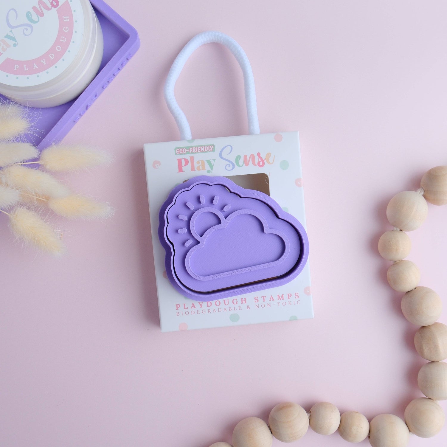 PLAY SENSE | ECO PLAYDOUGH STAMP - WEATHER THREE by PLAY SENSE - The Playful Collective