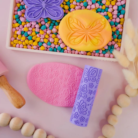 PLAY SENSE | ECO TEXTURED ROLLER - BUTTERFLY by PLAY SENSE - The Playful Collective