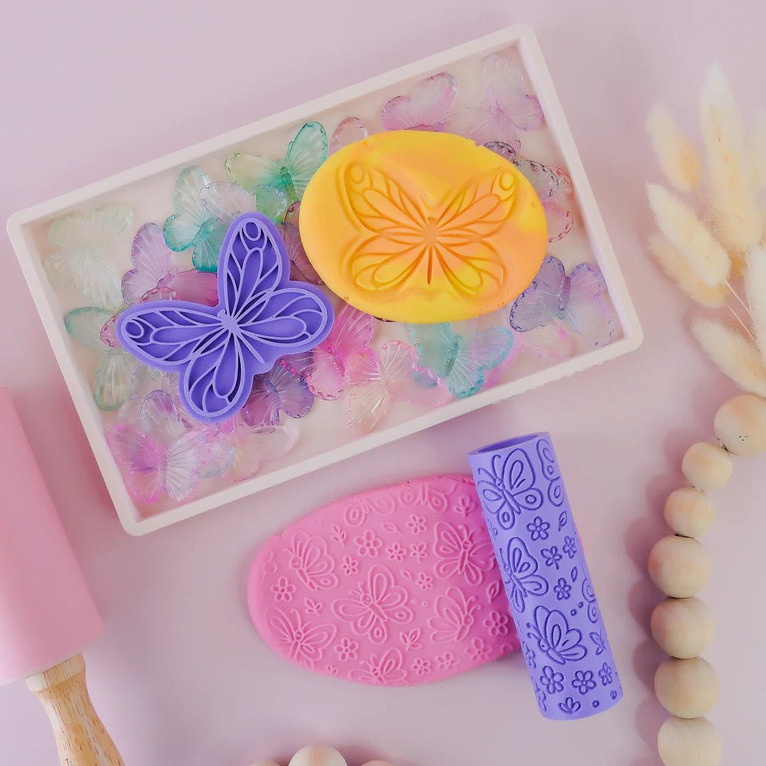 PLAY SENSE | ECO TEXTURED ROLLER - BUTTERFLY by PLAY SENSE - The Playful Collective